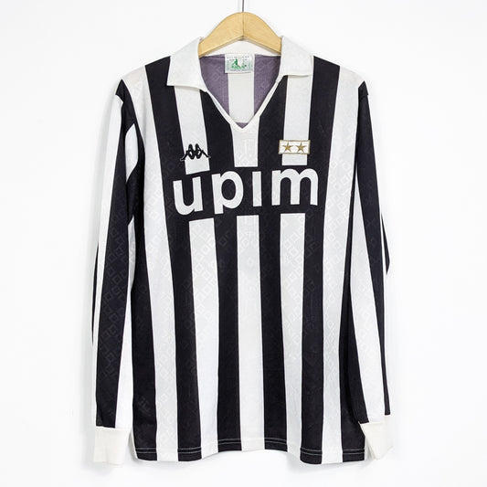 Authentic Juventus 1989/1990 Home - #10 Size L (Long sleeve)