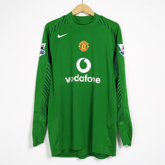 Authentic Manchester United 2004/2005 GK - Van Der Sar #19 Size L