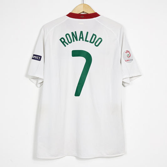 Authentic Portugal 2008/2010 Away - Ronaldo #7 Size L