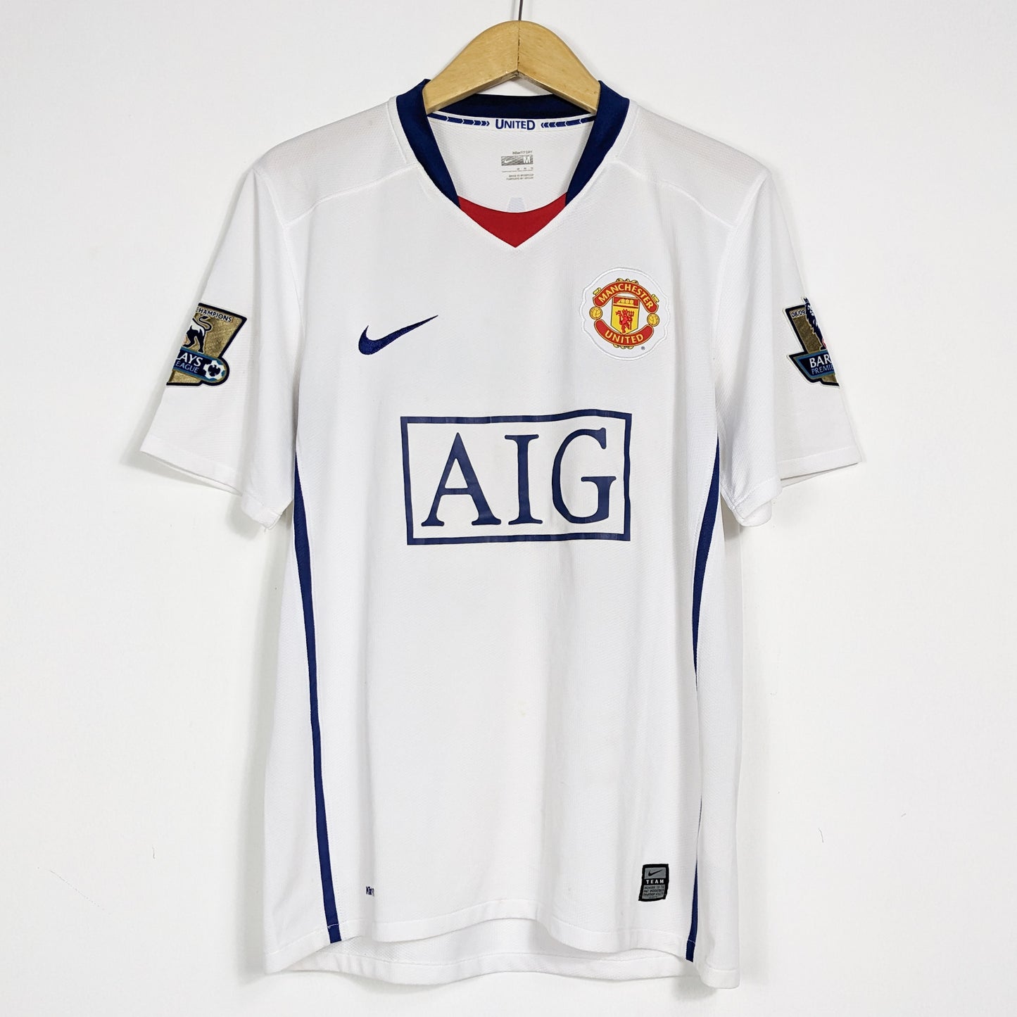 Authentic Manchester United 2008/2009 Away - Evans #23 Size M