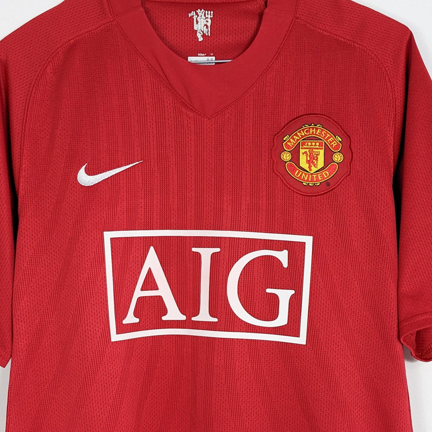 Authentic Manchester United 2007/2008 Home - Ronaldo #7 Size M