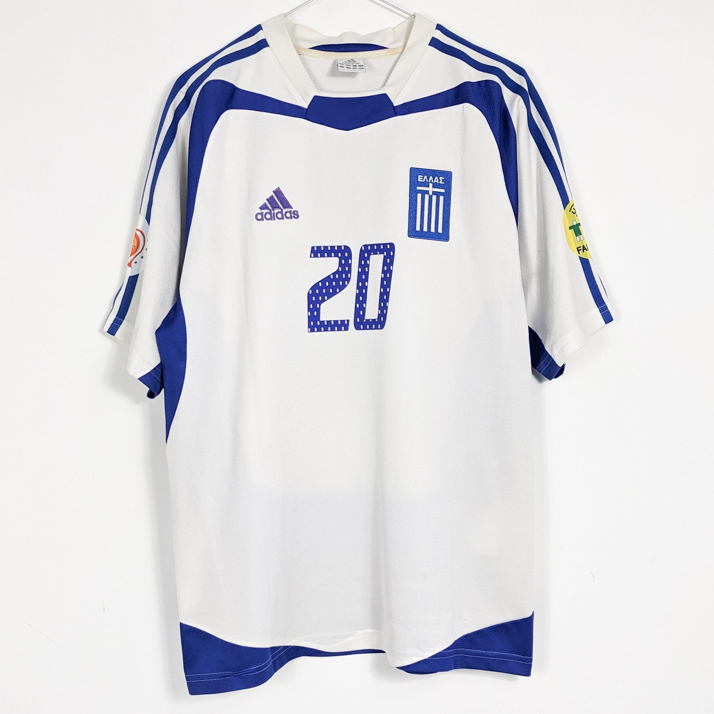 Authentic Greece 2003/2004 Away - Karagounis #20 Size M