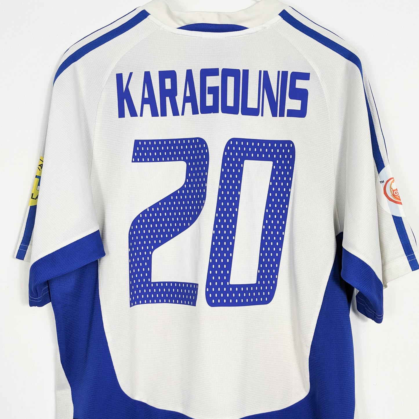 Authentic Greece 2003/2004 Away - Karagounis #20 Size M