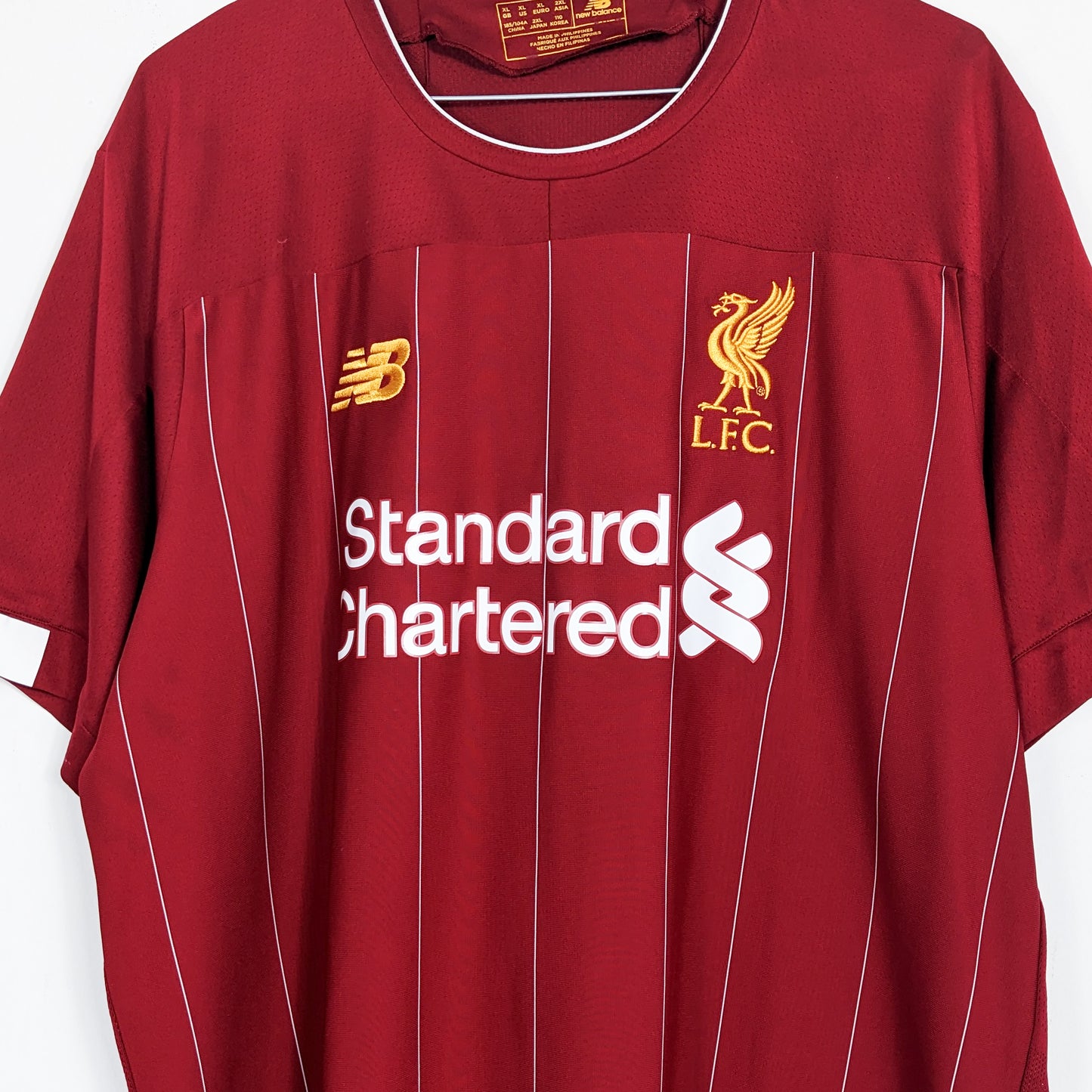 Authentic Liverpool 2019/2020 Home - Salah #11 Size XL