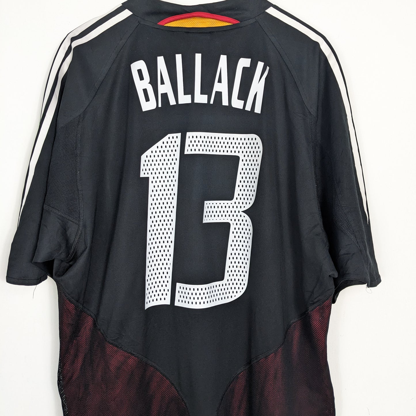 Authentic Germany 2003 Away - Ballack #13 Size XL (With shorts)