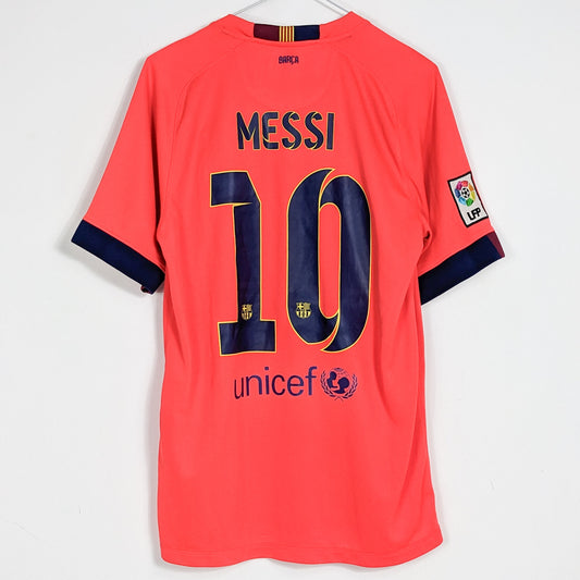 Authentic Barcelona 2014/2015 Away - Messi #10 Size M
