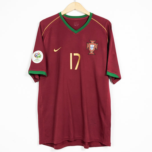 Authentic Portugal 2006/2008 Home - Ronaldo #17 Size XL
