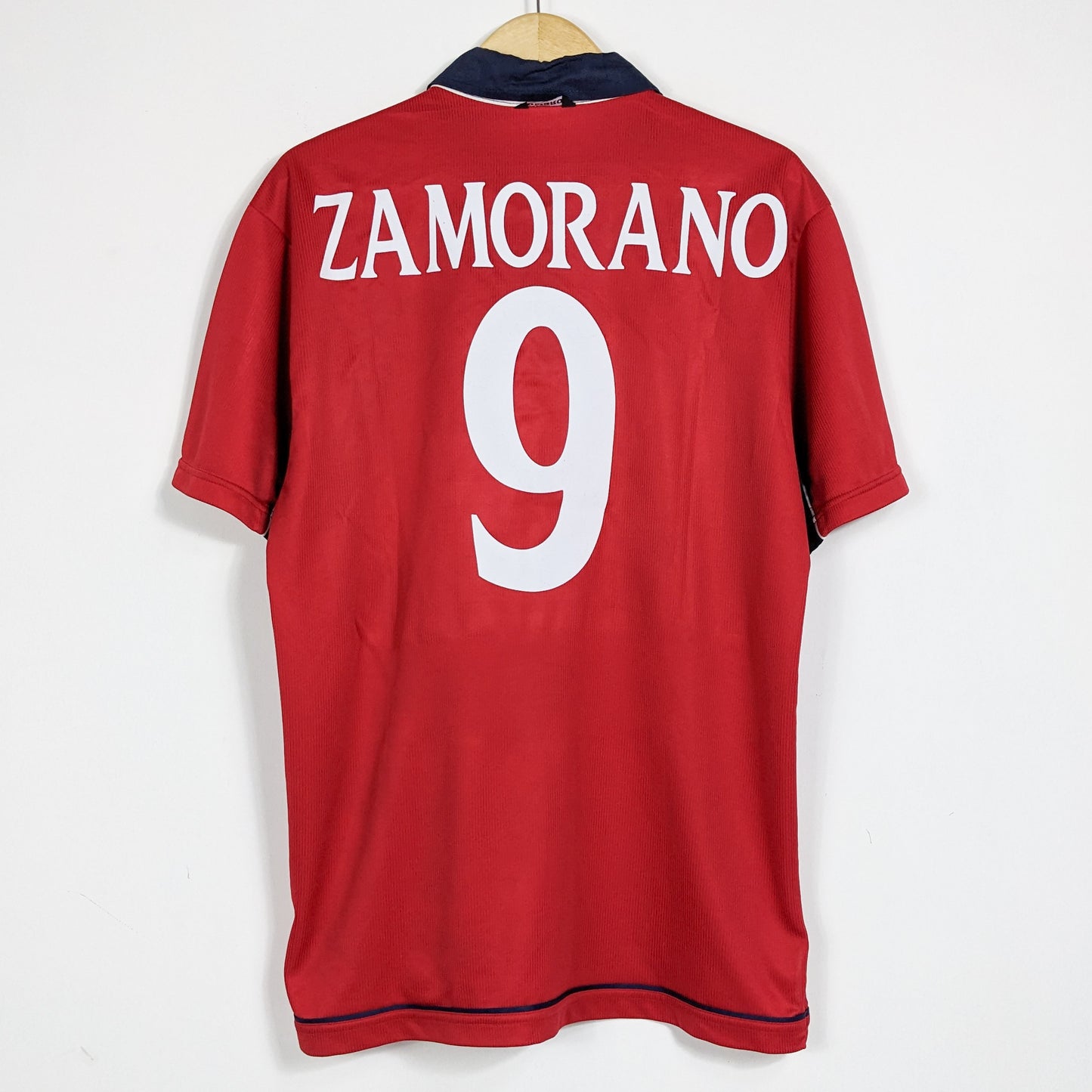 Authentic Chile 2000/2003 Home - Zamorano #9 Size L