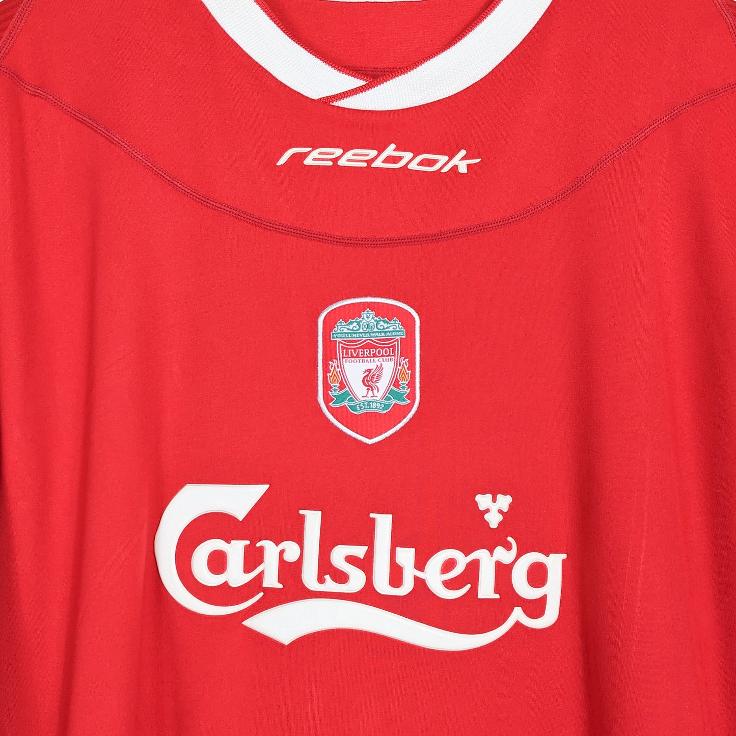 Authentic Liverpool 2003/2004 - Gerrard #17 Size XL (Long sleeve)