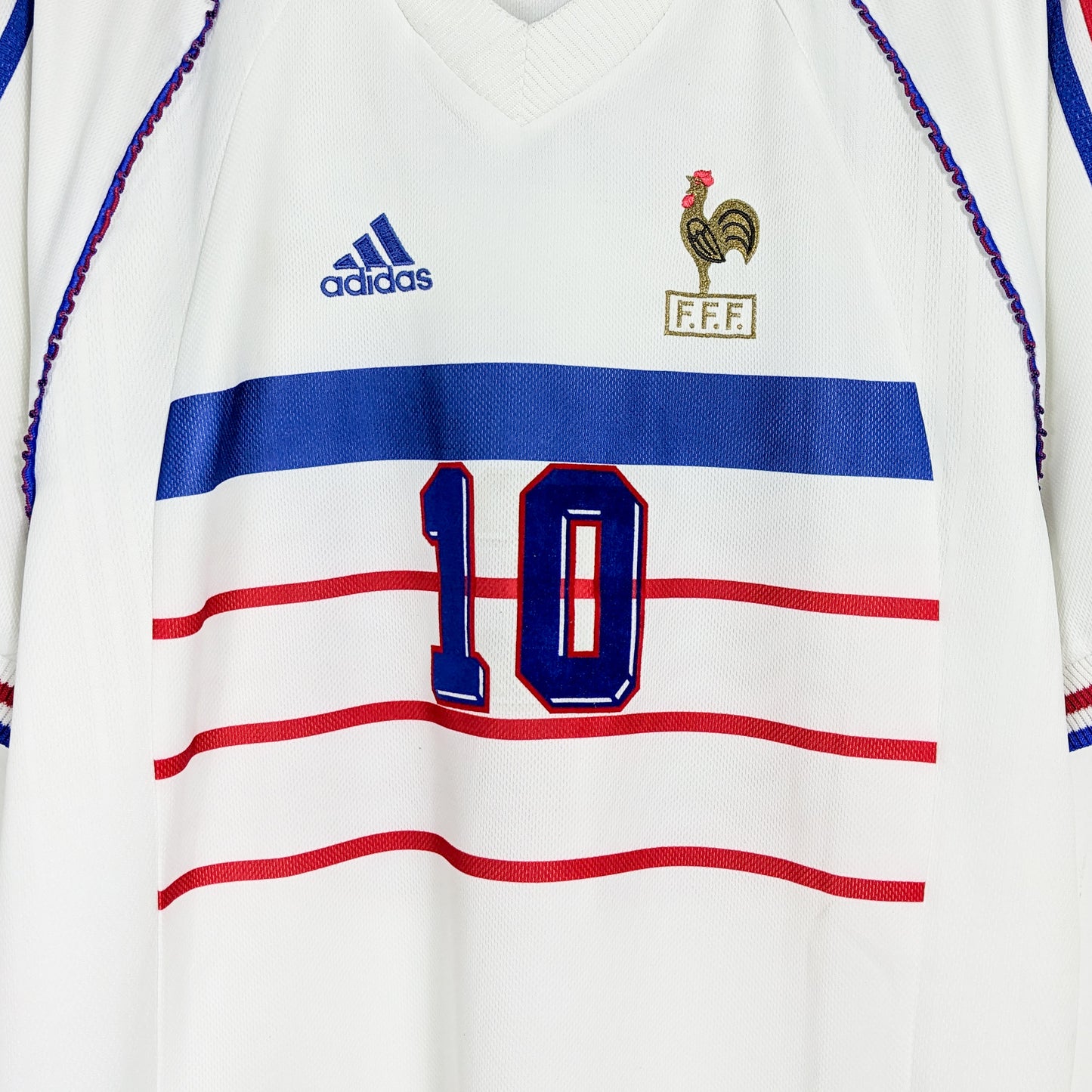 Authentic France 1998 Away - Zidane #10 Size M
