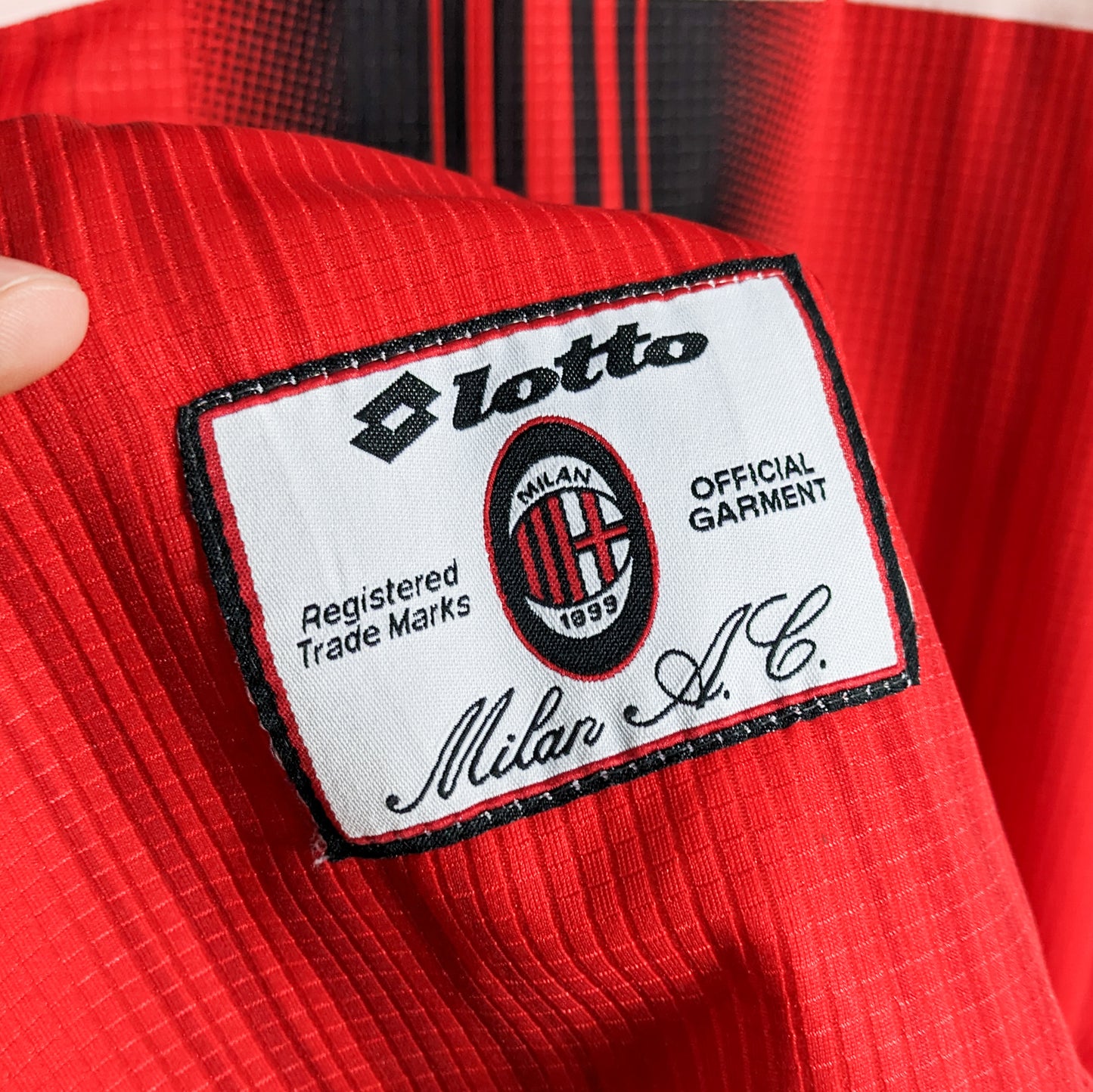 Authentic AC Milan 1997/1998 Fourth - Maldini #3 Size L