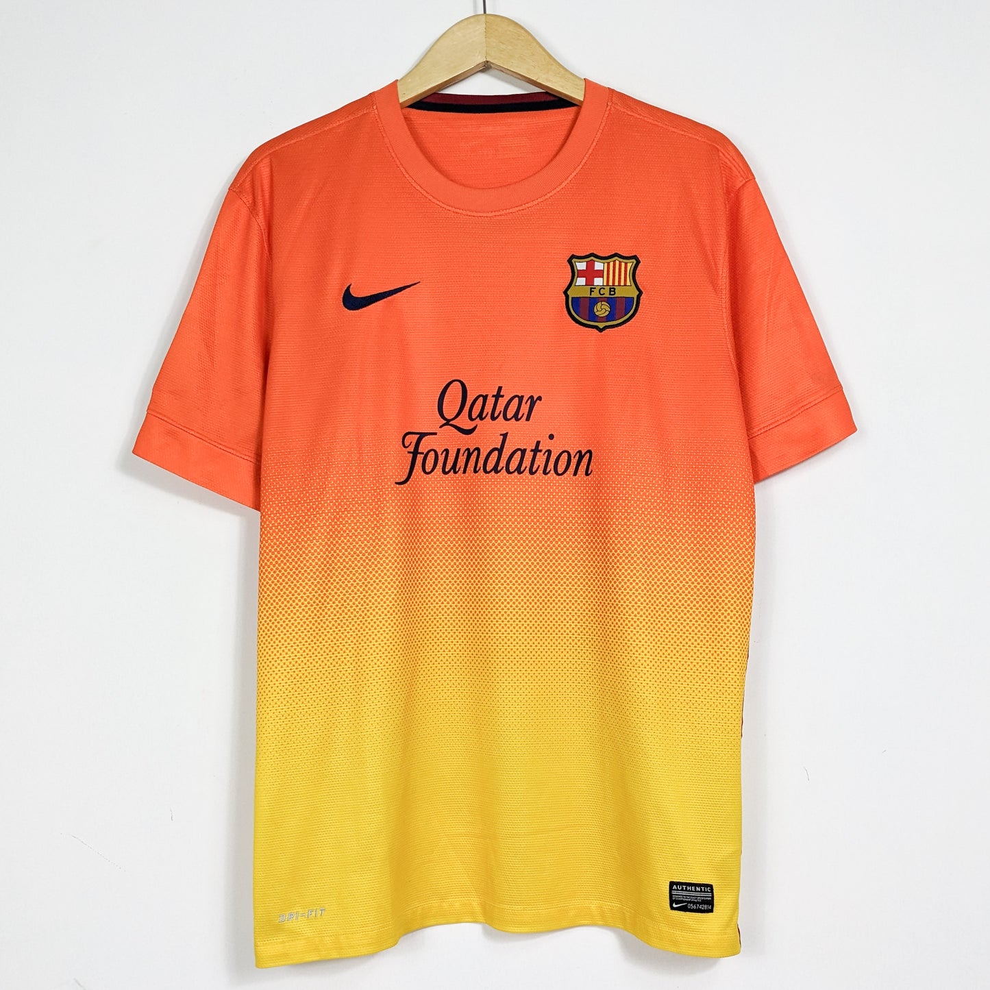 Authentic Barcelona 2012/2013 Away - Messi #10 Size large