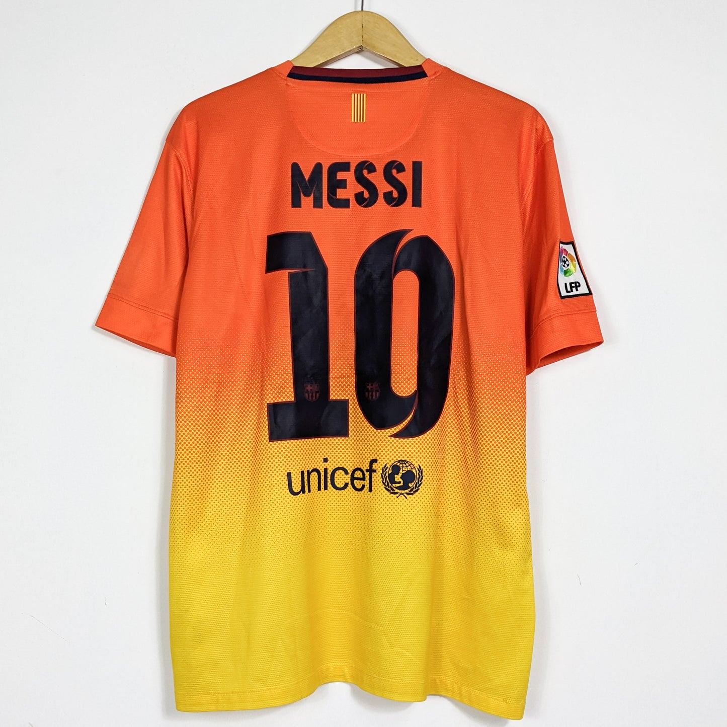 Authentic Barcelona 2012/2013 Away - Messi #10 Size large