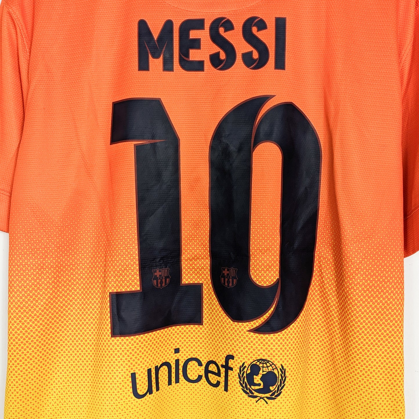 Authentic Barcelona 2012/2013 Away - Messi #10 Size large