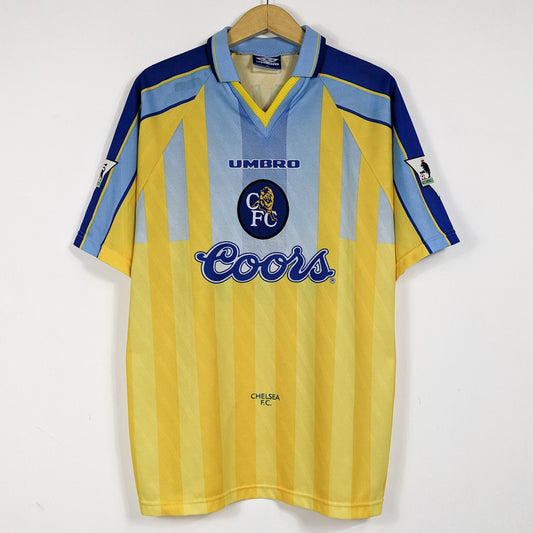 Authentic Chelsea 1996/1997 Away - Zola #25 Size XL