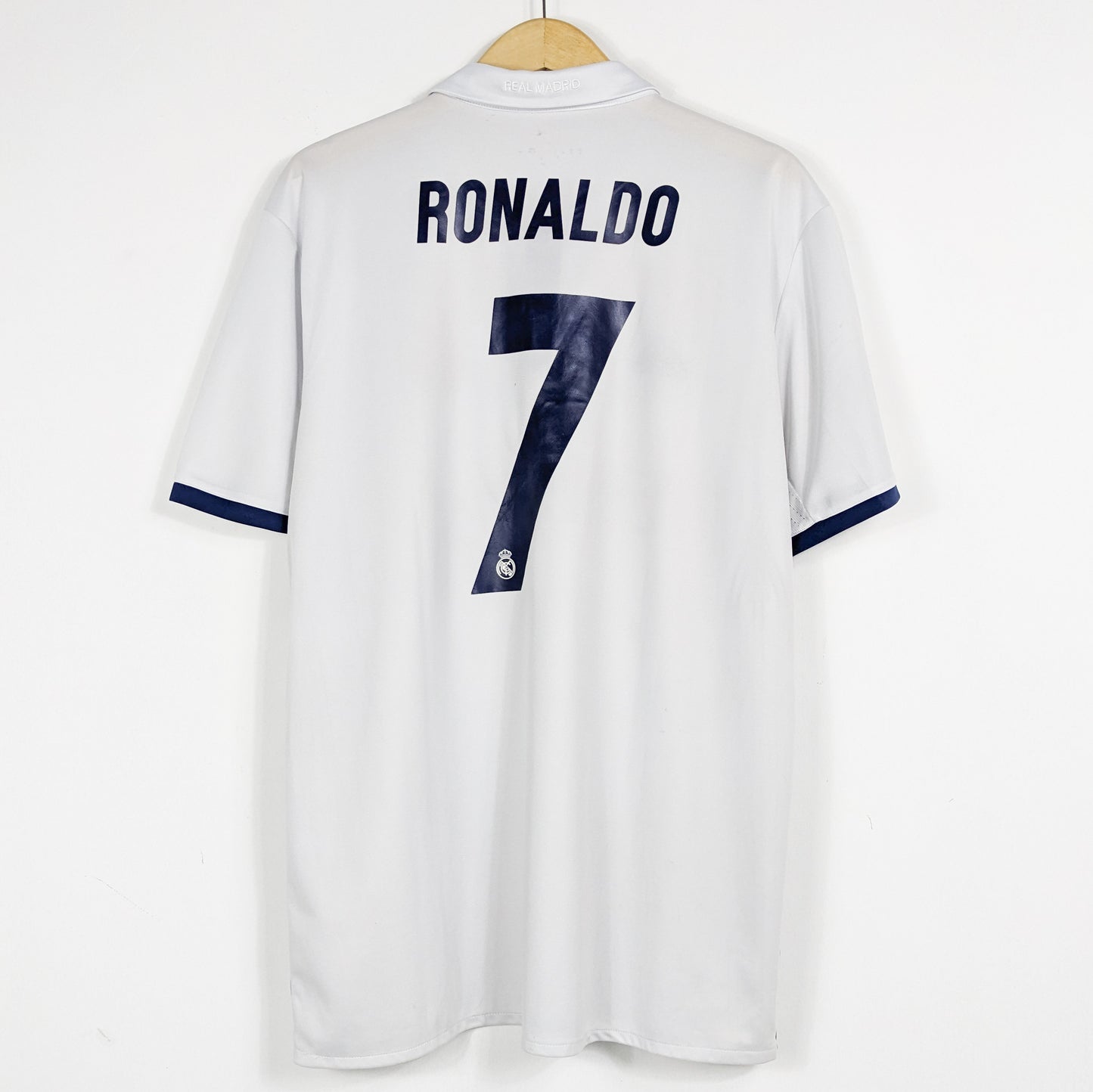 Authentic Real Madrid 2016/2017 Home - Ronaldo #7 Size XL (With shorts )