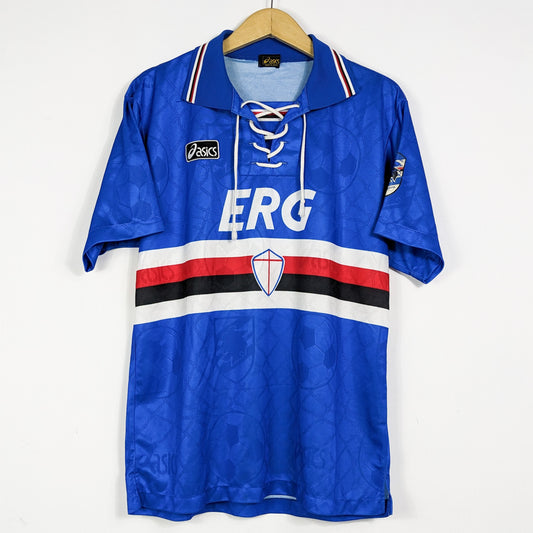 Authentic Sampdoria 1994/1995 Home - Size L or O (Jaspo)