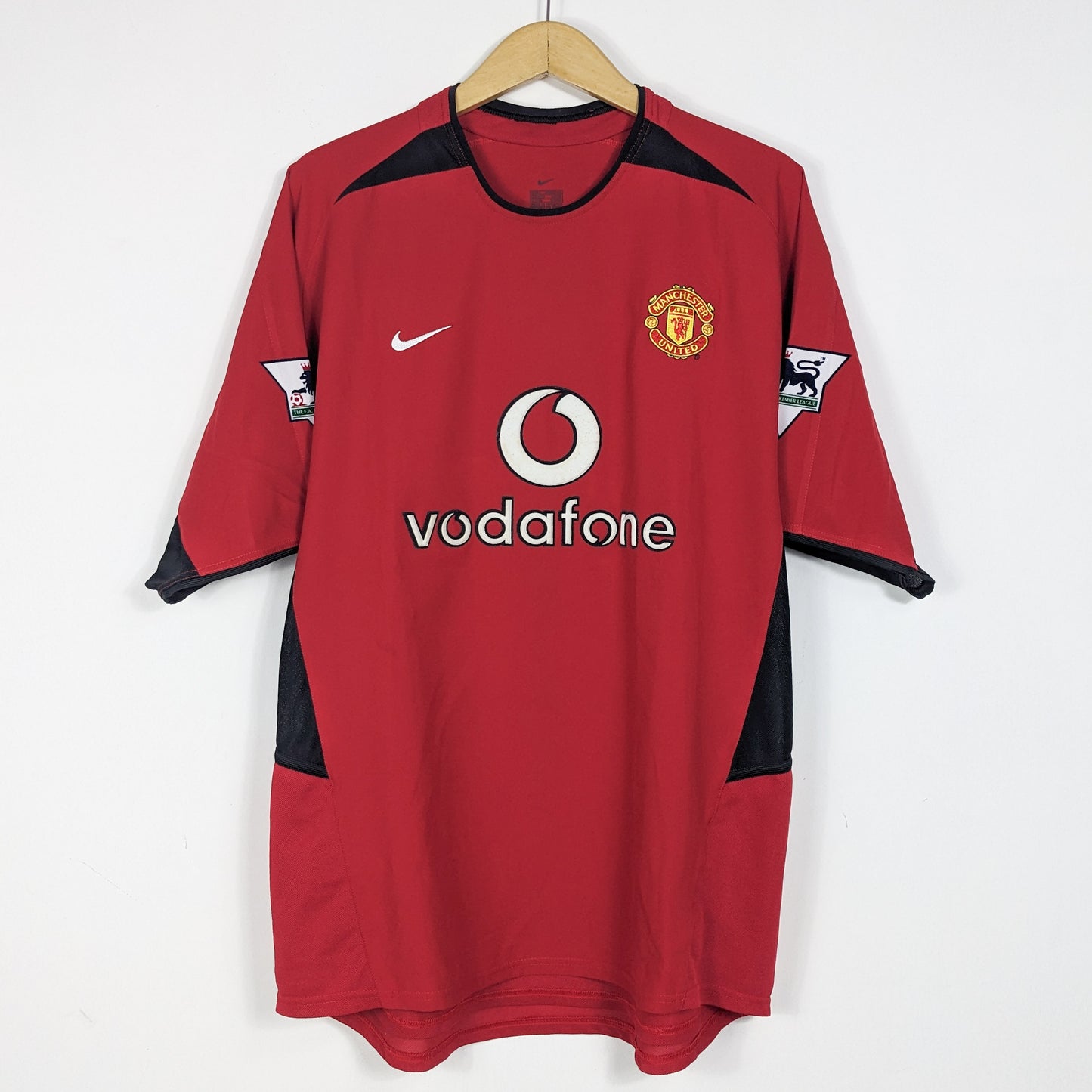 Authentic Manchester United 2002/2004 Home - Keane #16 Size L