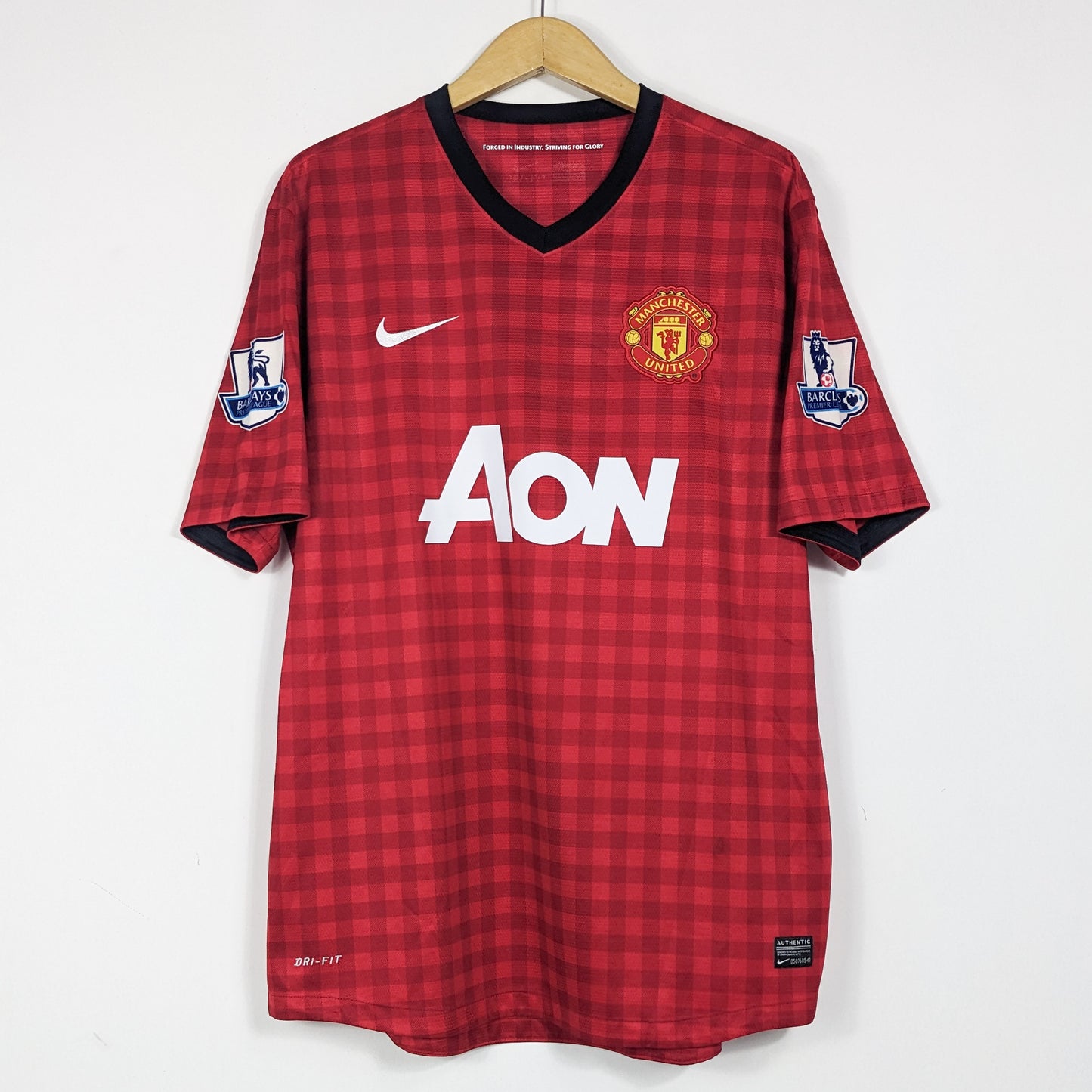 Authentic Manchester United 2012/2013 Home - Van Persie #20 Size XL