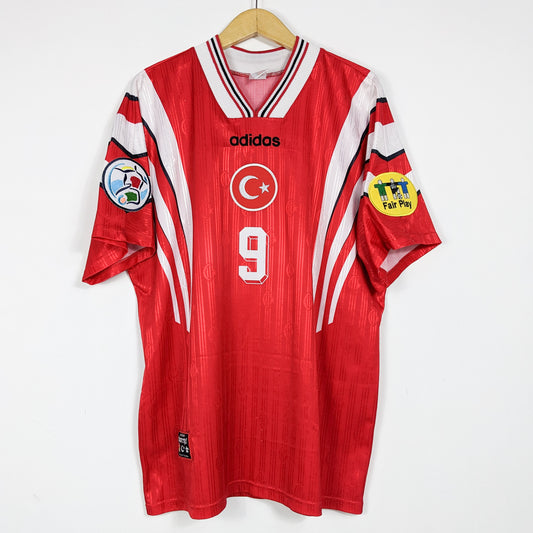 Authentic Turkey 1996 Home - Hakan #9 Size XL