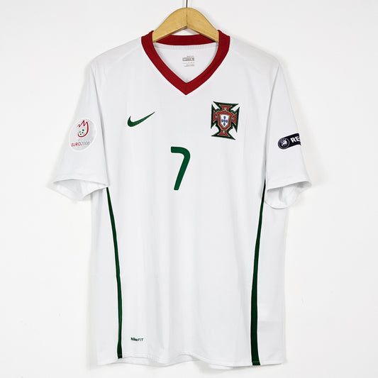 Authentic Portugal 2008/2010 Away - Ronaldo #7 Size L (EURO)