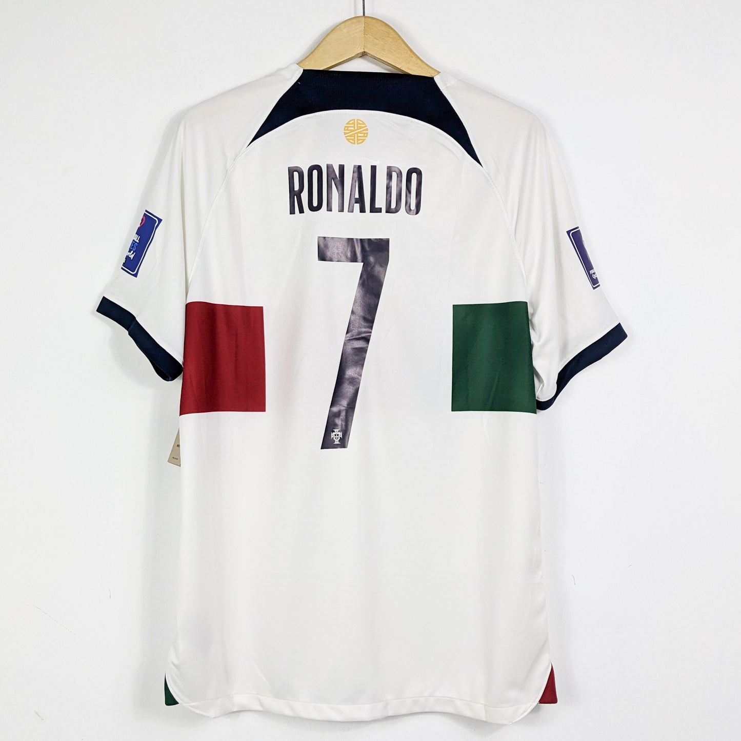 Authentic Portugal 2022/2023 Away - Ronaldo #7 Size L (Bnwt) (WC22) (MDT)