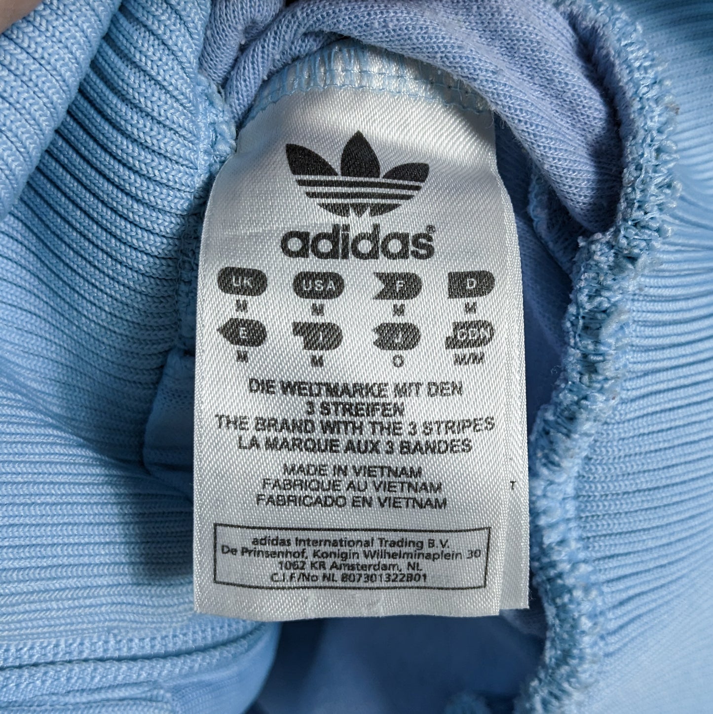 Authentic France 2004 Adidas Track Jacket - Size M