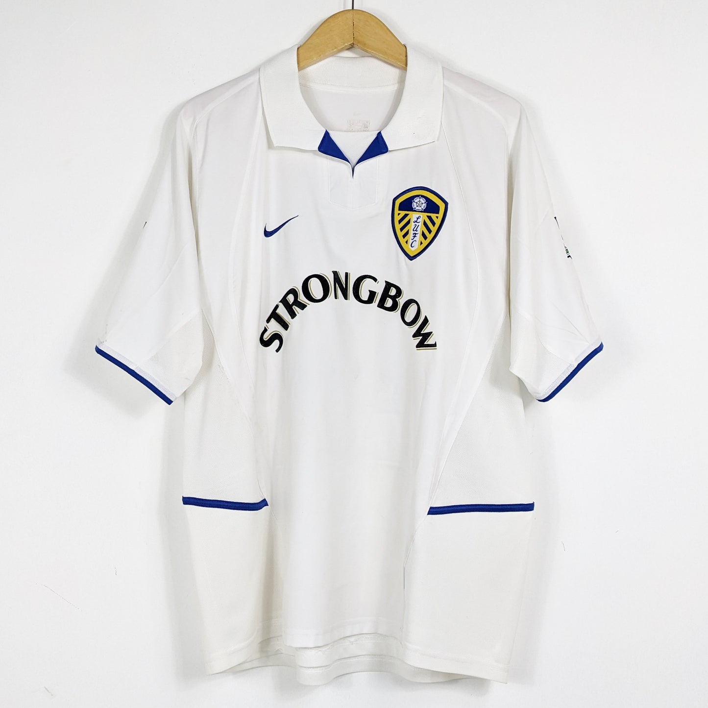 Authentic Leeds 2002/2003 Home - Kewell #10 Size L