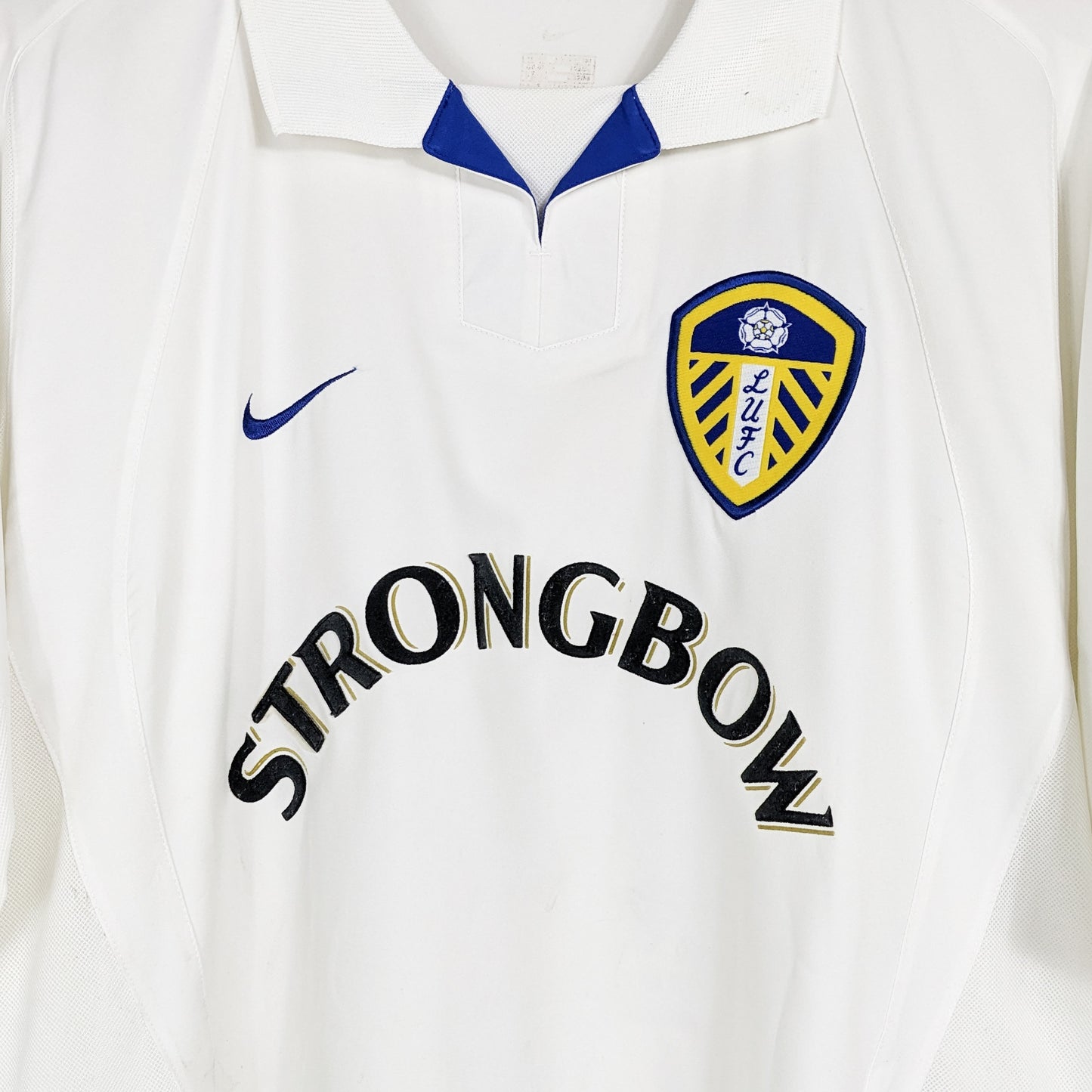 Authentic Leeds 2002/2003 Home - Kewell #10 Size L