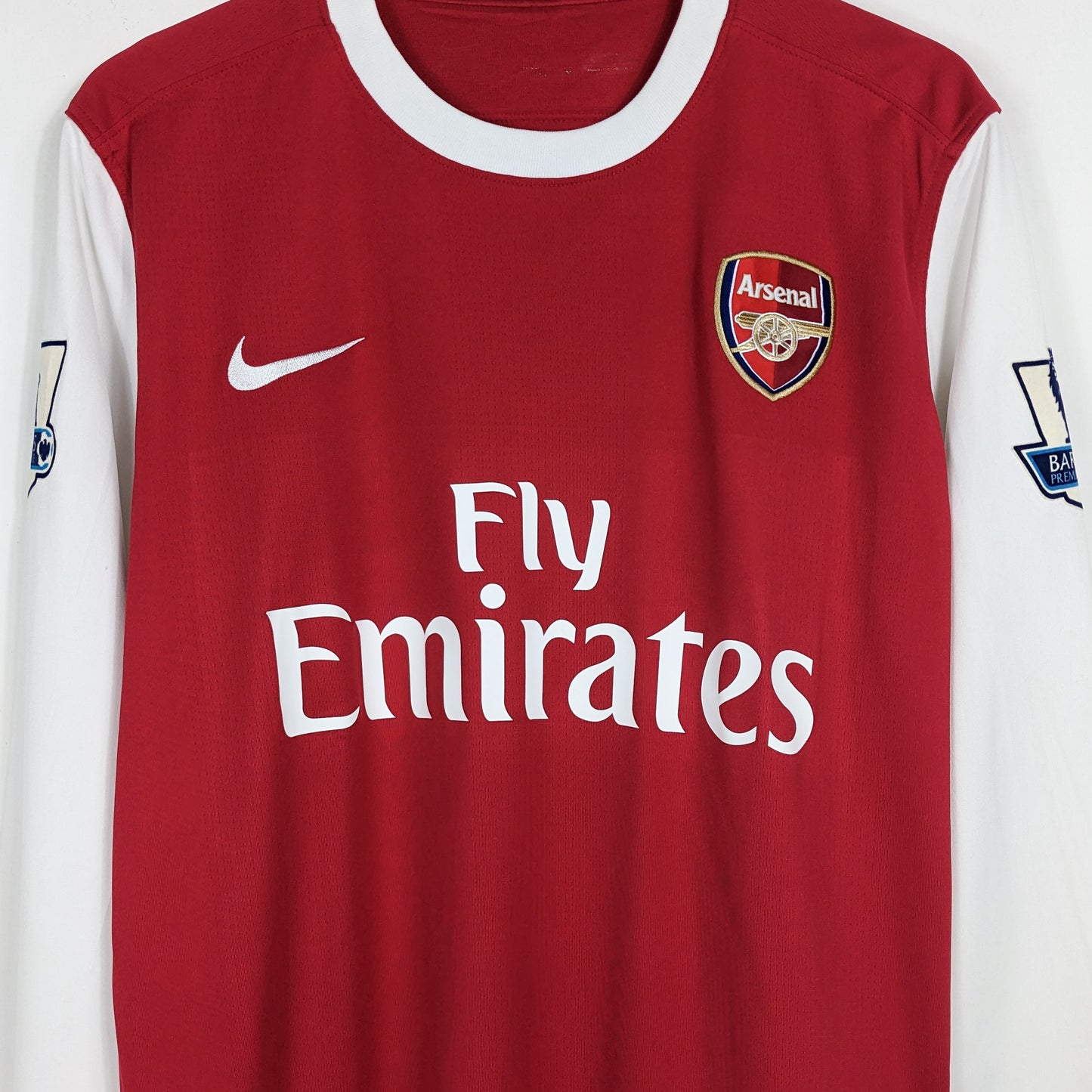 Authentic Arsenal 2010/2011 Home - Fabregas #4 Size M (Long Sleeve)
