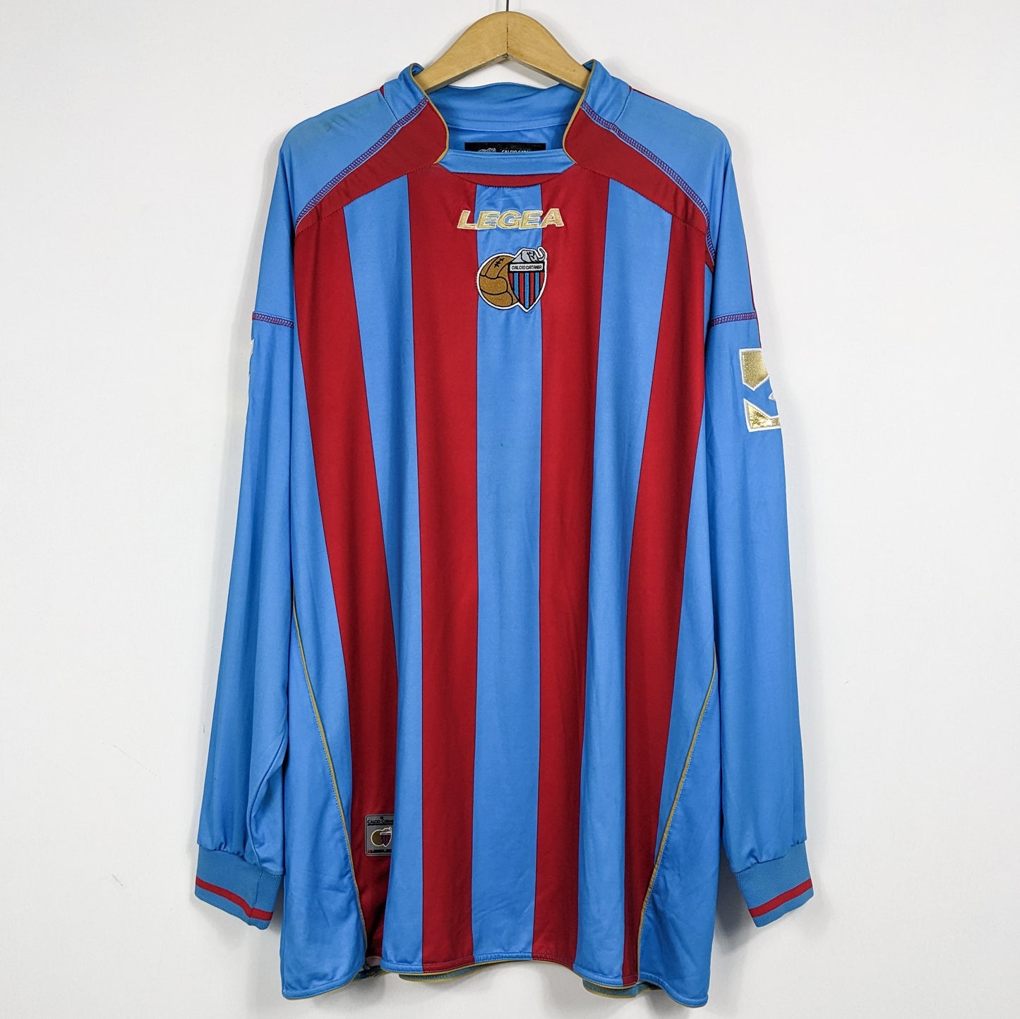 Authentic Catania 2007/2008 Home - Martinez #25 Size XXL (Long Sleeve)