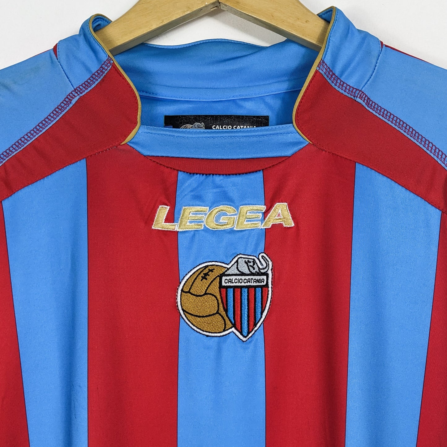 Authentic Catania 2007/2008 Home - Martinez #25 Size XXL (Long Sleeve)