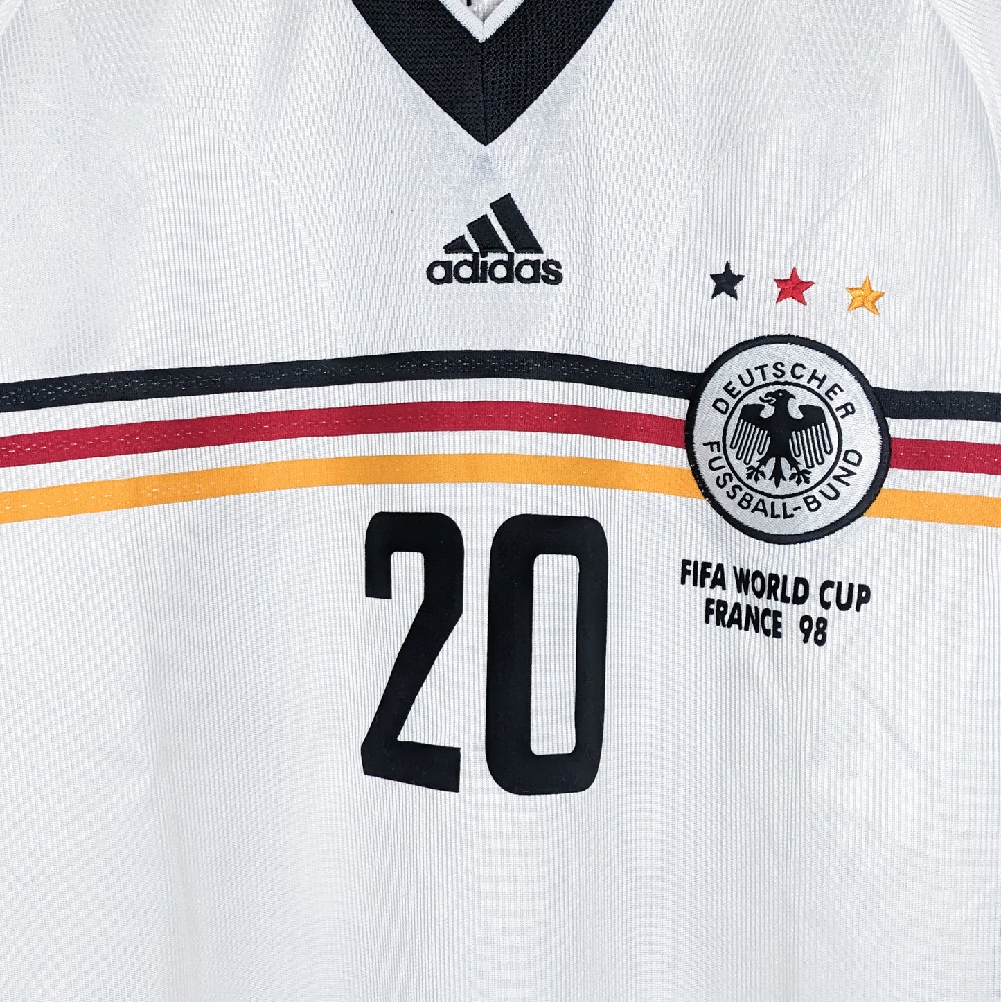 Authentic Germany 1998 Home - Bierhoff #20 Size L