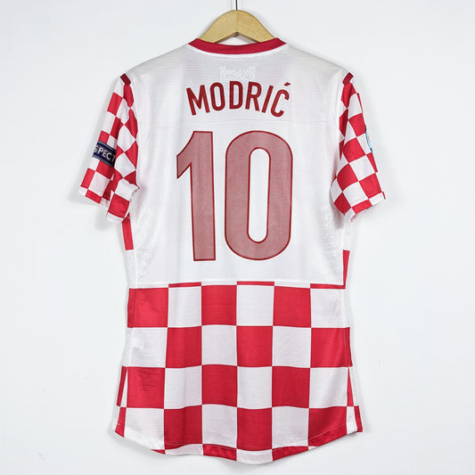 Authentic Croatia 2012 Home - Modric #10 Size L (Euro) (Player Issue)
