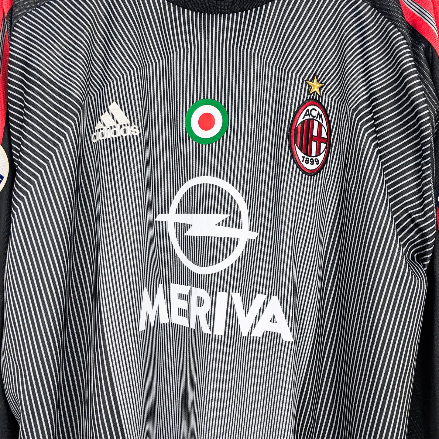 Authentic AC Milan 2003/2004 GK - Abbiati #77 Size XL (Bnwt) (Long Sleeve)