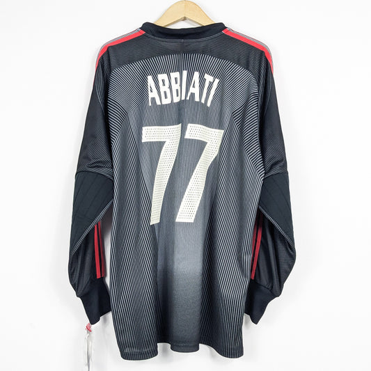 Authentic AC Milan 2003/2004 GK - Abbiati #77 Size XL (Bnwt) (Long Sleeve)