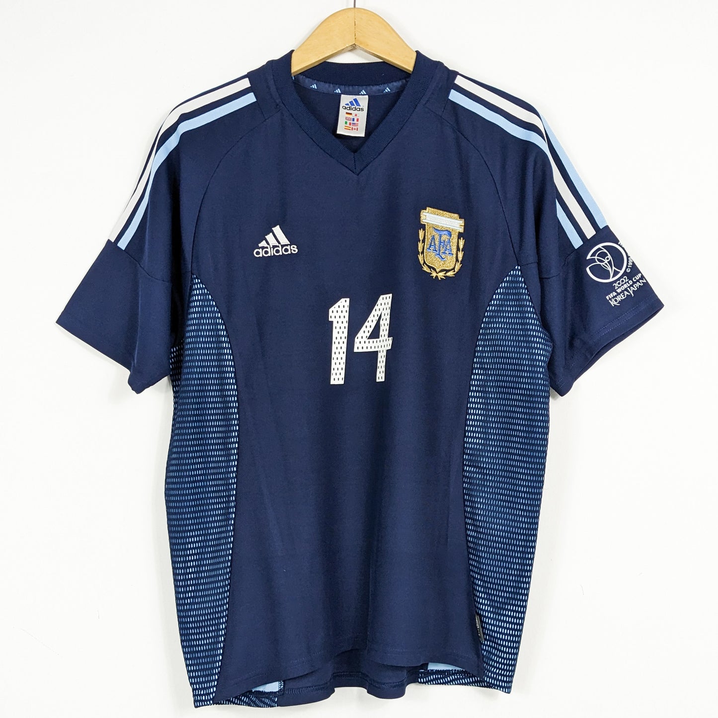 Authentic Argentina 2002/2004 Away - Simeone #14 Size M