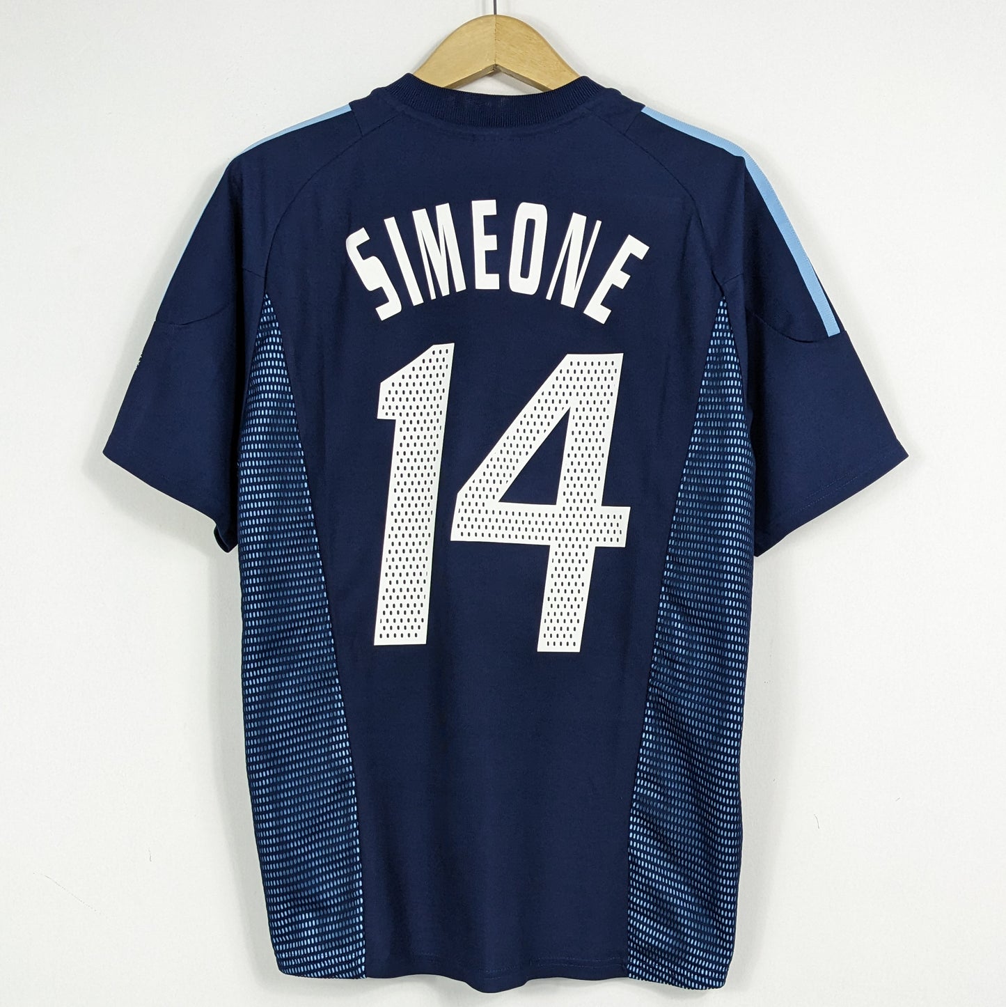 Authentic Argentina 2002/2004 Away - Simeone #14 Size M