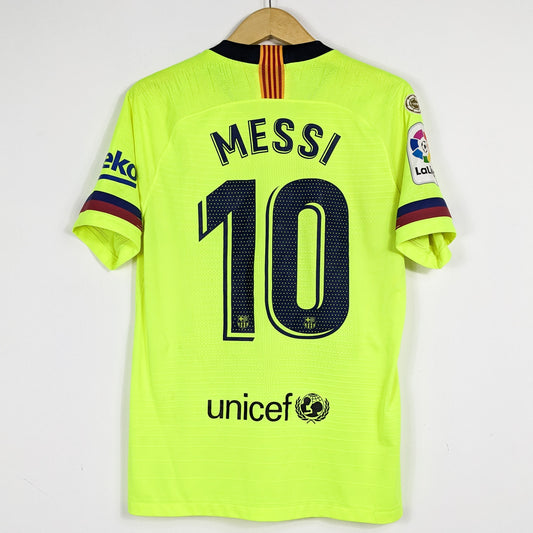 Authentic Barcelona 2018/2019 Away - Messi #10 Size M (Player Issue)