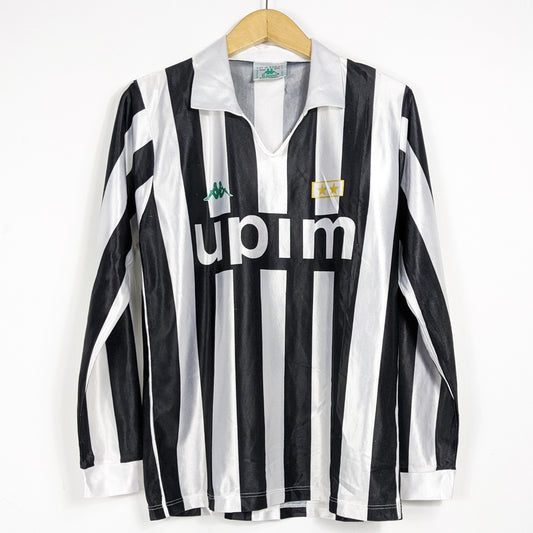 Authentic Juventus 1991/1992 Home - Size S (Long Sleeve)