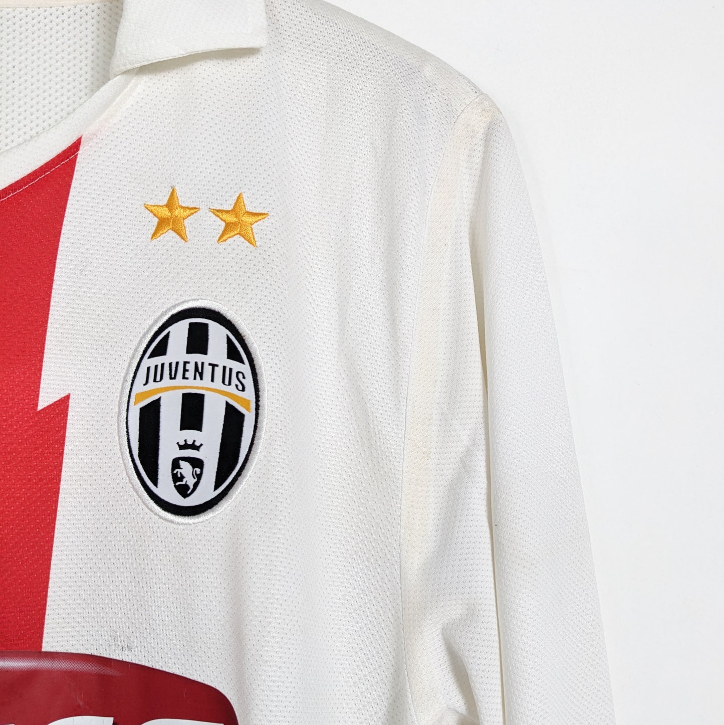 Authentic Juventus 2010/2011 Away - Bonucci #19 Size L (Long Sleeve) (Player Issue)