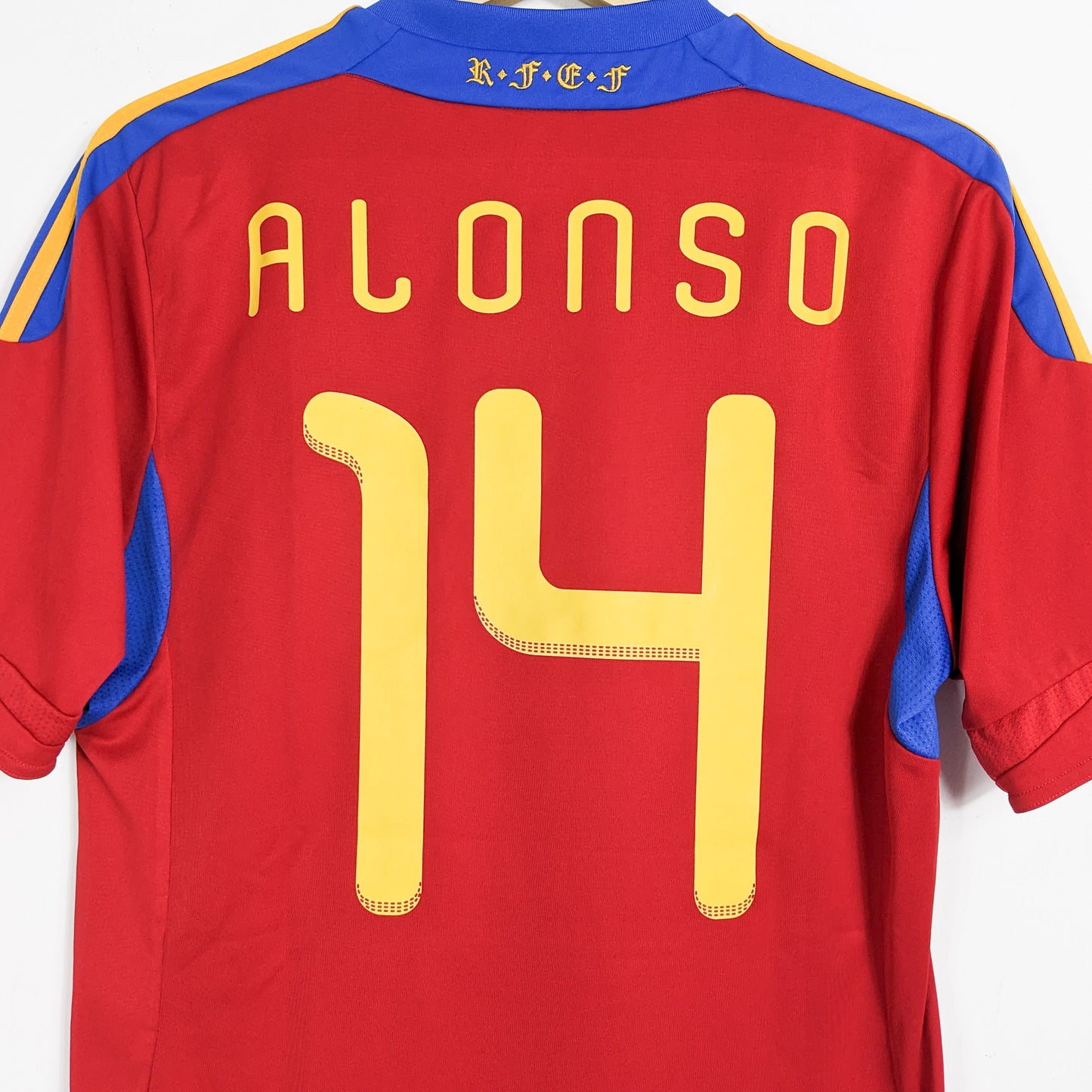 Authentic Spain 2011/2012 Home - Alonso #14 Size M