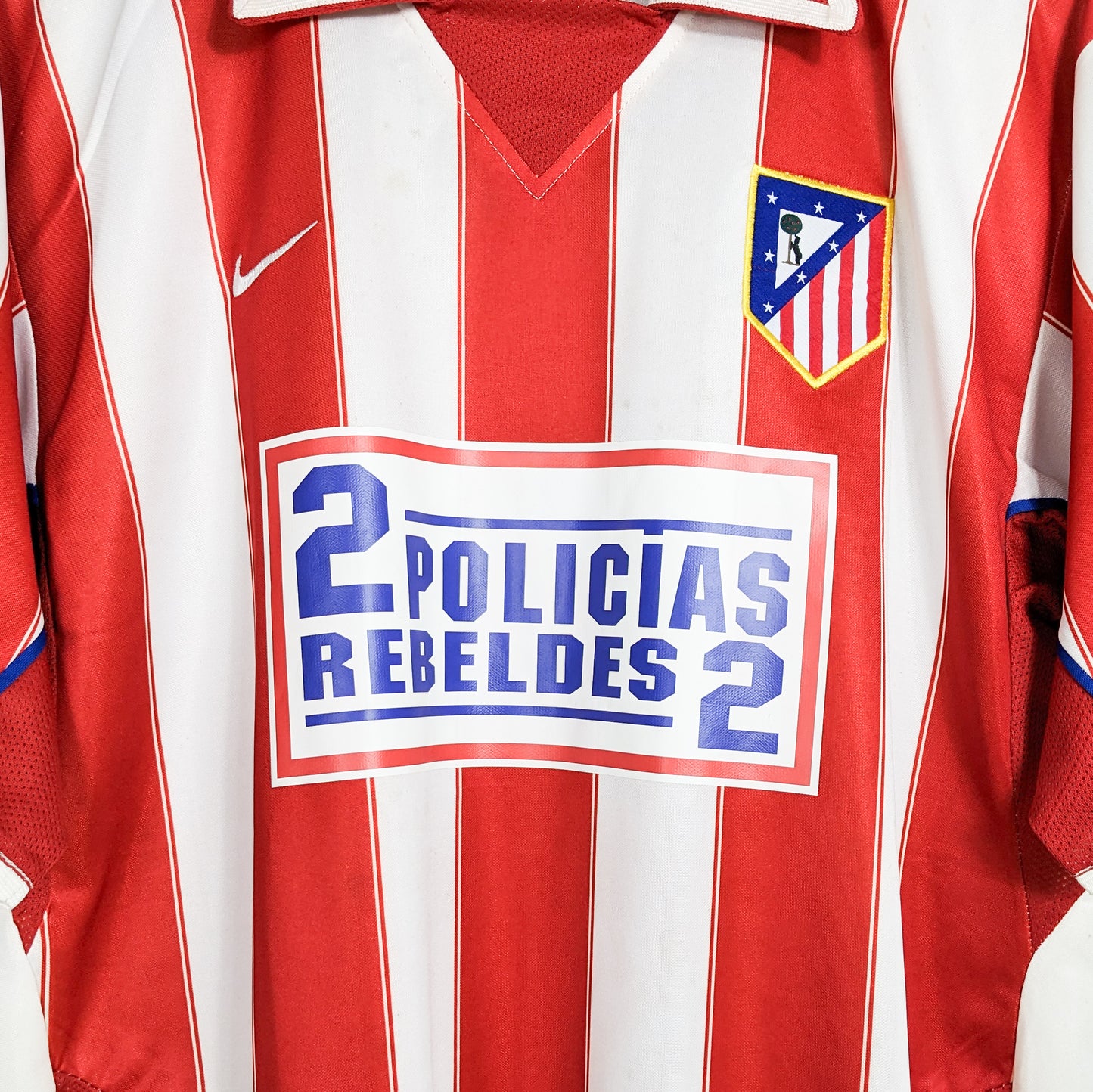 Authentic Atletico Madrid 2003/2004 Home 3 - F.Torres #9 Size L