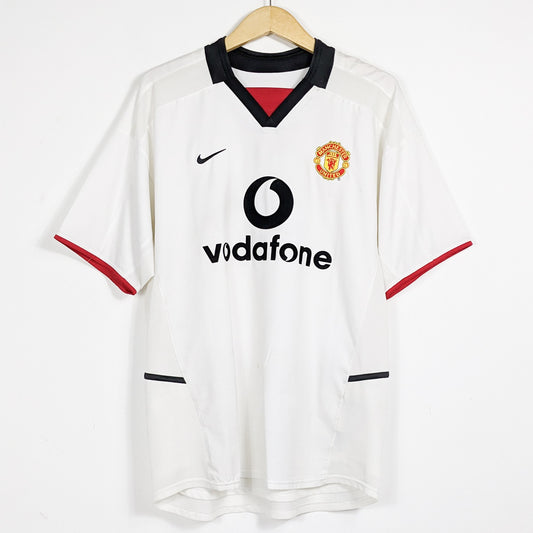 Authentic Manchester United 2002/03 Away - Veron #4 Size M