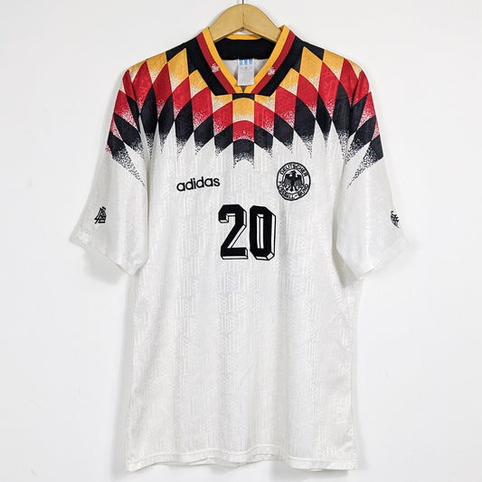 Authentic Germany 1994-96 Home - Effenberg #20 Size L