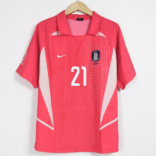 Authentic South Korea 2002 Home - J.S Park #21 Size M