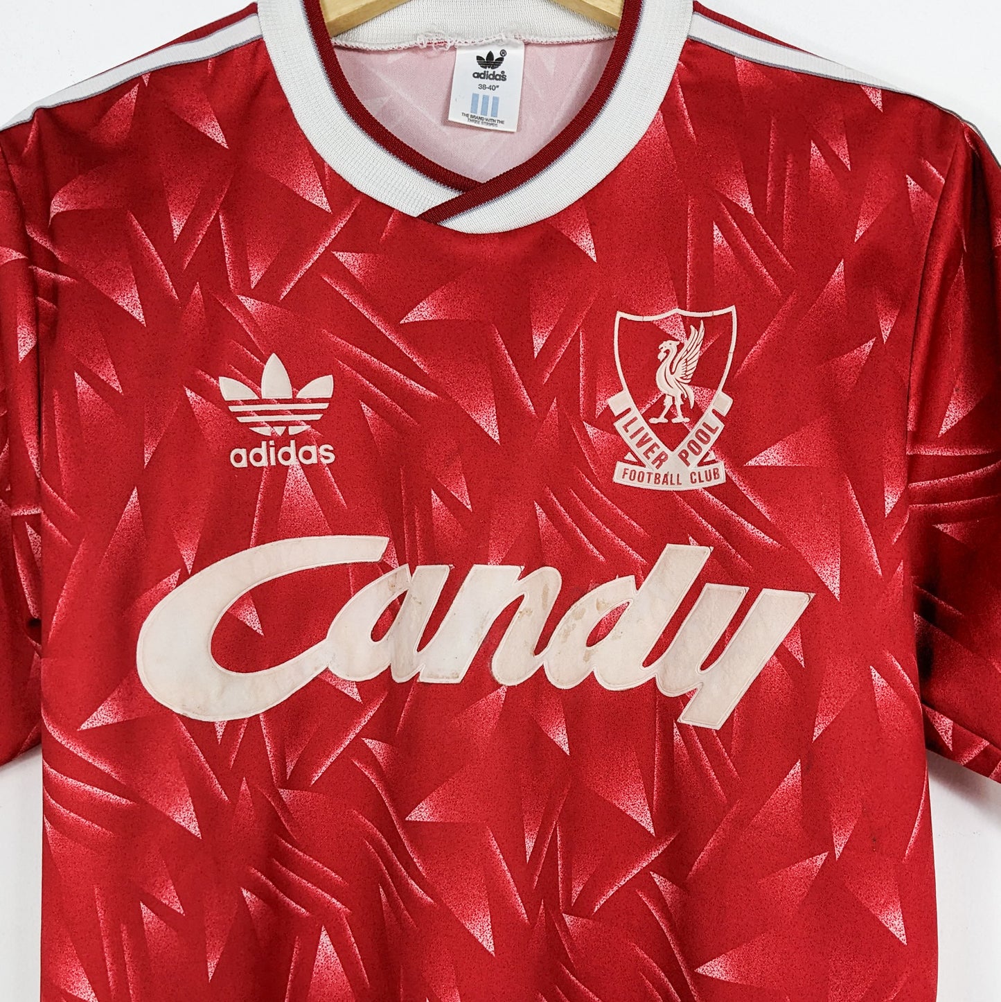 Authentic Liverpool 1990 Home - Size M (First production)