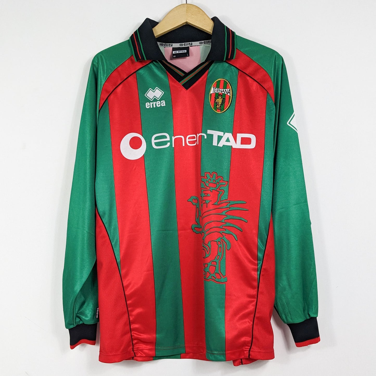 Authentic Ternana 2003/04 Home - Frara #8 Size L (Long Sleeve)