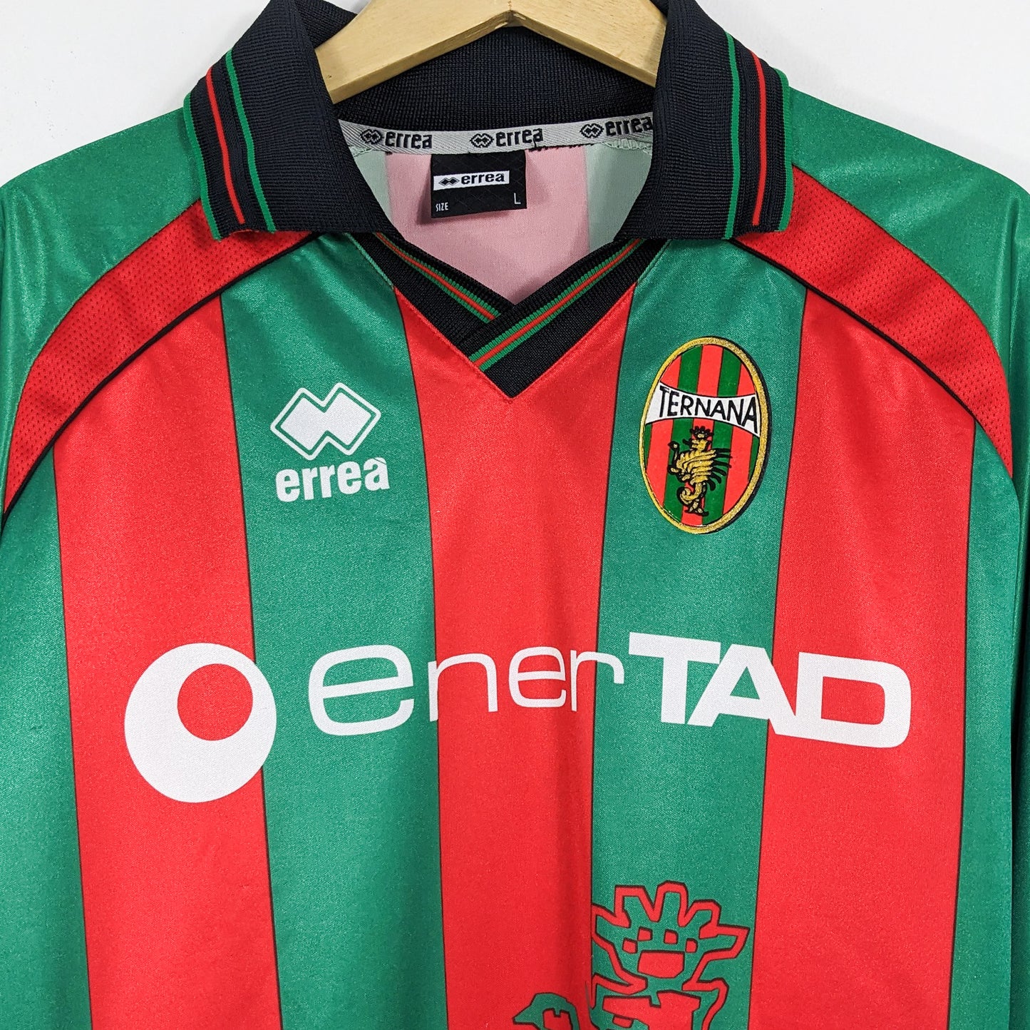 Authentic Ternana 2003/04 Home - Frara #8 Size L (Long Sleeve)