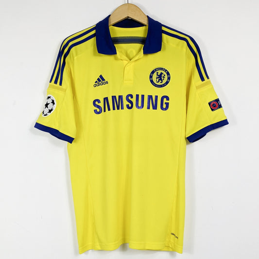 Authentic Chelsea 2014-15 Away - Drogba #11 Size M (UCL)